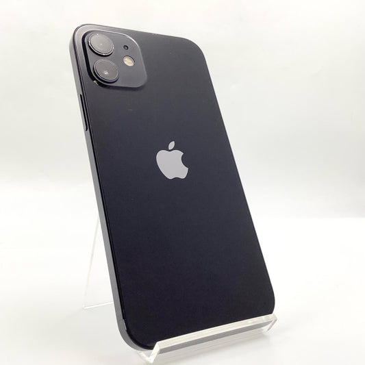 【全額返金保証】【最速発送】Apple iPhone iPhone 12 64GB ブラック docomo 白ロム 動作確認済 73%