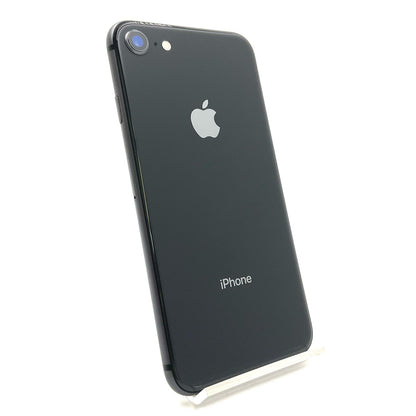 【全額返金保証】【最速発送】Apple iPhone iPhone 8 256GB スペースグレイ au 白ロム 動作確認済 91%