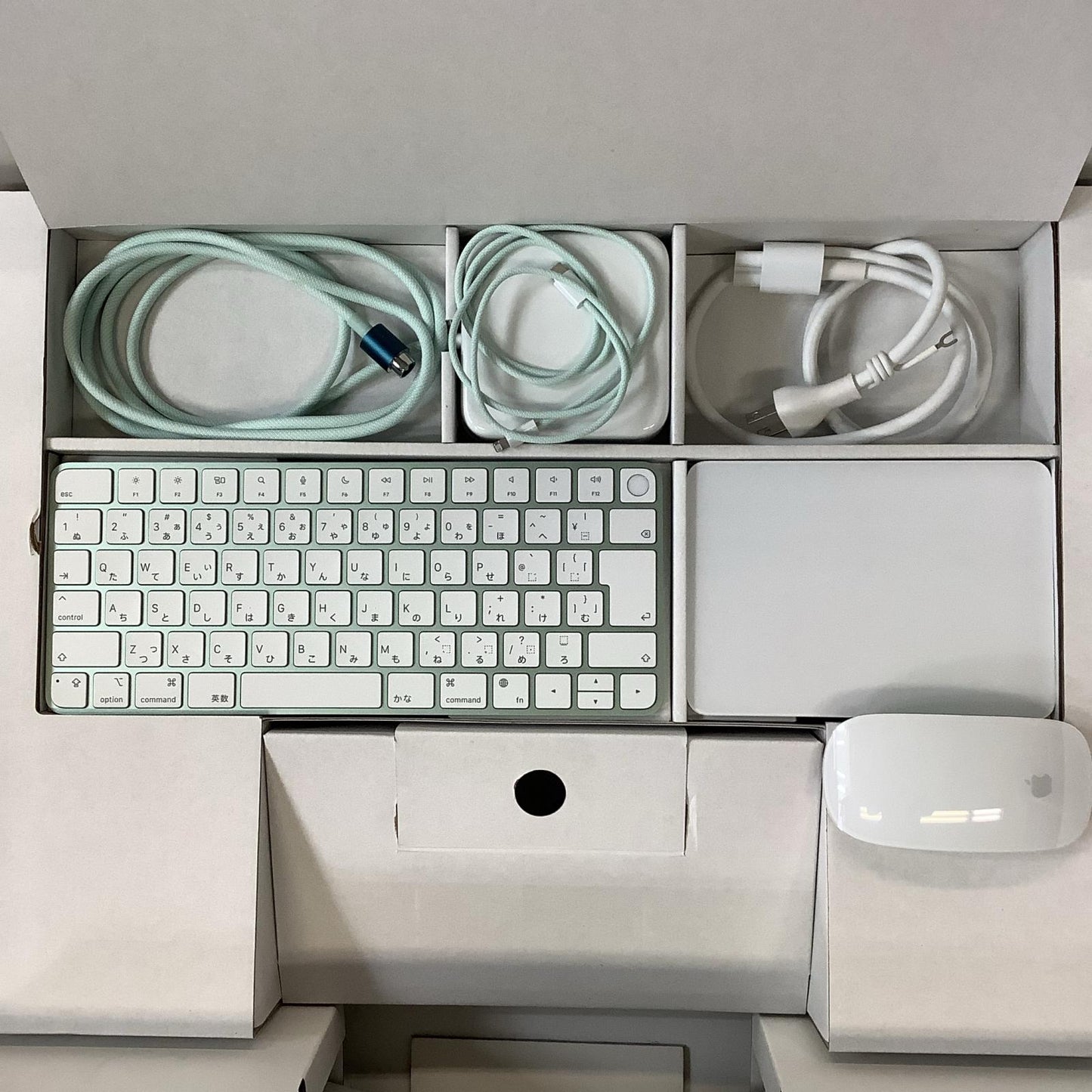 【全額返金保証】【最速発送】Apple iMac 24インチ M1 8コア 8GB SSD 256GB グリーン 超美品 動作確認済