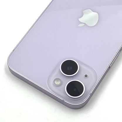 【全額返金保証】【最速発送】Apple iPhone iPhone 14 128GB パープル SIMフリー 超美品 動作確認済 85%