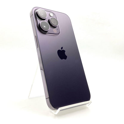 【全額返金保証】【最速発送】Apple iPhone iPhone 14 Pro 256GB ディープパープル SIMフリー 美品 動作確認済 86%