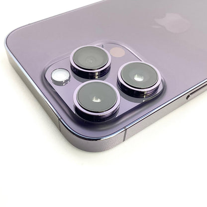 【全額返金保証】【最速発送】Apple iPhone iPhone 14 Pro 256GB ディープパープル SIMフリー 美品 動作確認済 86%