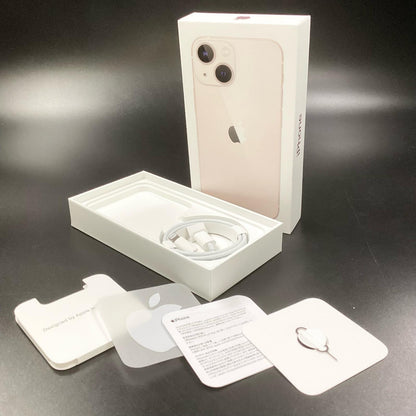 【全額返金保証】【最速発送】Apple iPhone iPhone 13 mini 128GB ピンク au 動作確認済 81%
