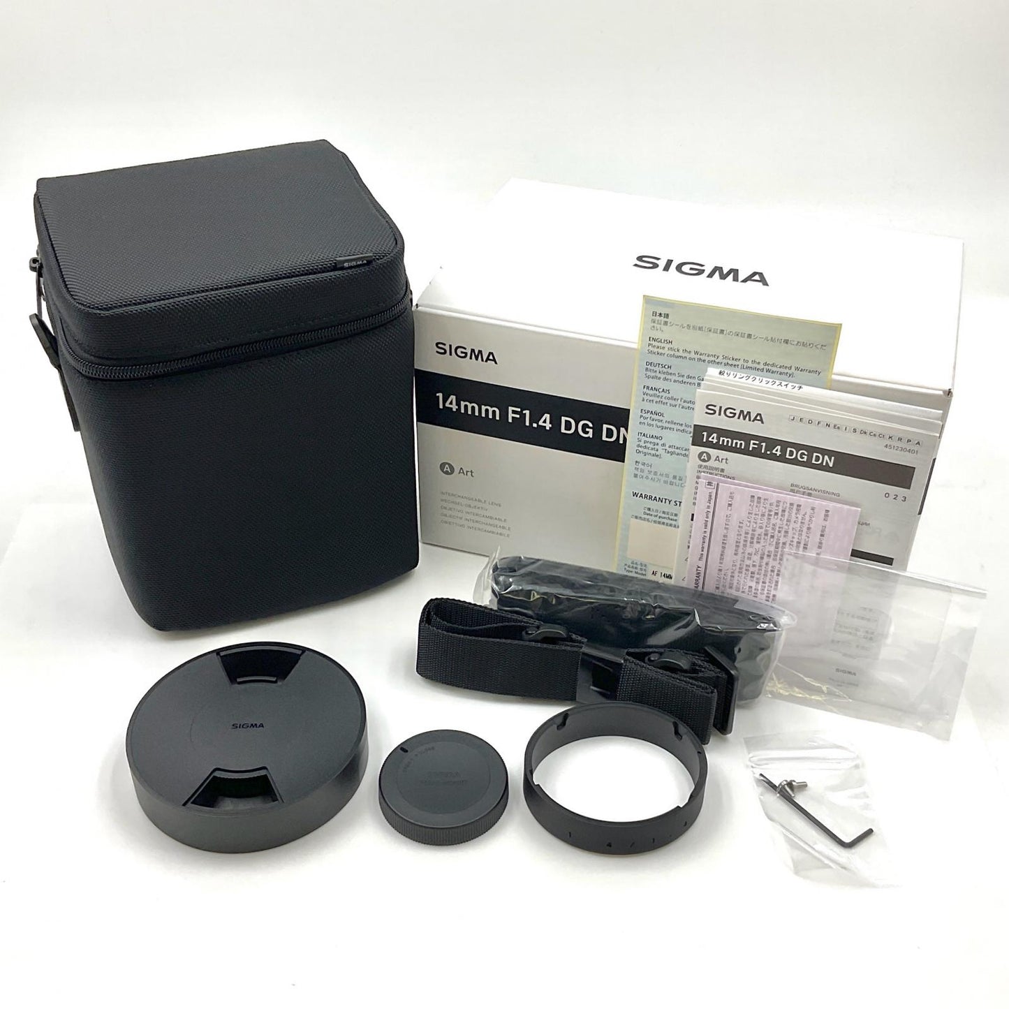 【全額返金保証】【最速発送】SIGMA 14mm F1.4 DG DN [ソニーE用] 超美品 動作確認済