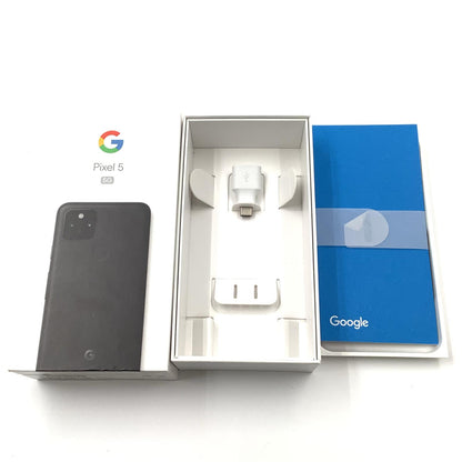 【全額返金保証】【最速発送】Google Pixel 5 5G 128GB Just Bleck Softbank G5NZ6 白ロム 動作確認済