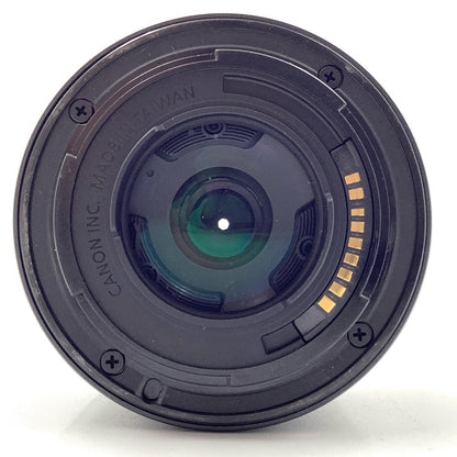 【全額返金保証】【最速発送】Canon EF-M15-45mm F3.5-6.3 IS STM [グラファイト] 美品 動作確認済