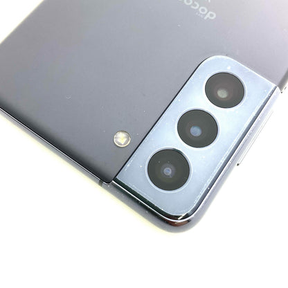 【全額返金保証】【最速発送】SAMSUNG Galaxy S21 5G 256GB ファントムグレー docomo SC-51B 白ロム 動作確認済