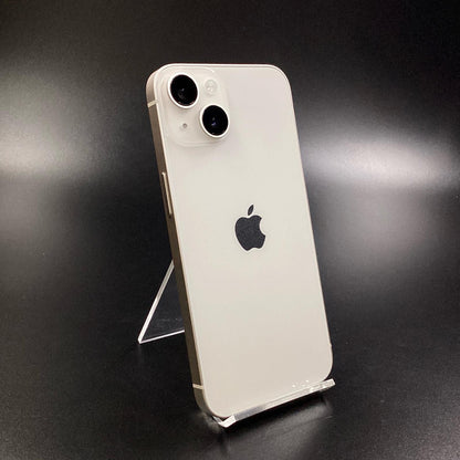 【全額返金保証】【最速発送】Apple iPhone iPhone 14 128GB スターライト docomo 白ロム 動作確認済 84%