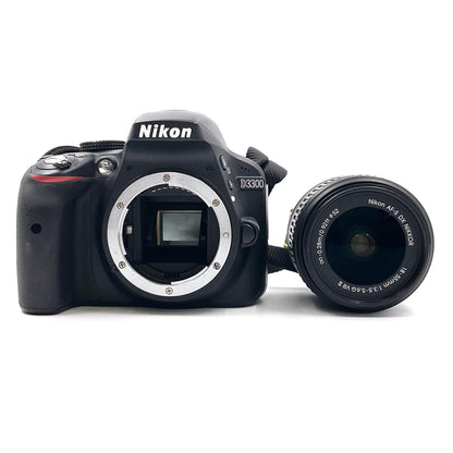【全額返金保証】【最速発送】Nikon デジタル一眼 D3300 18-55 VRII レンズキット ブラック 動作確認済
