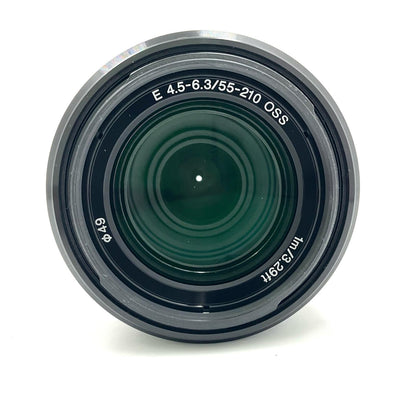 【全額返金保証】【最速発送】Sony E 55-210mm F4.5-6.3 OSS SEL55210 (B) [ブラック] 動作確認済