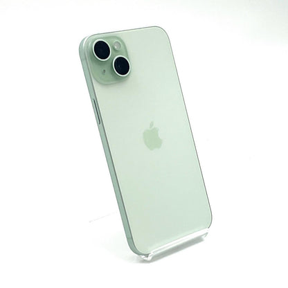 【全額返金保証】【最速発送】Apple iPhone iPhone 15 Plus 256GB グリーン SIMフリー 美品 動作確認済 98%