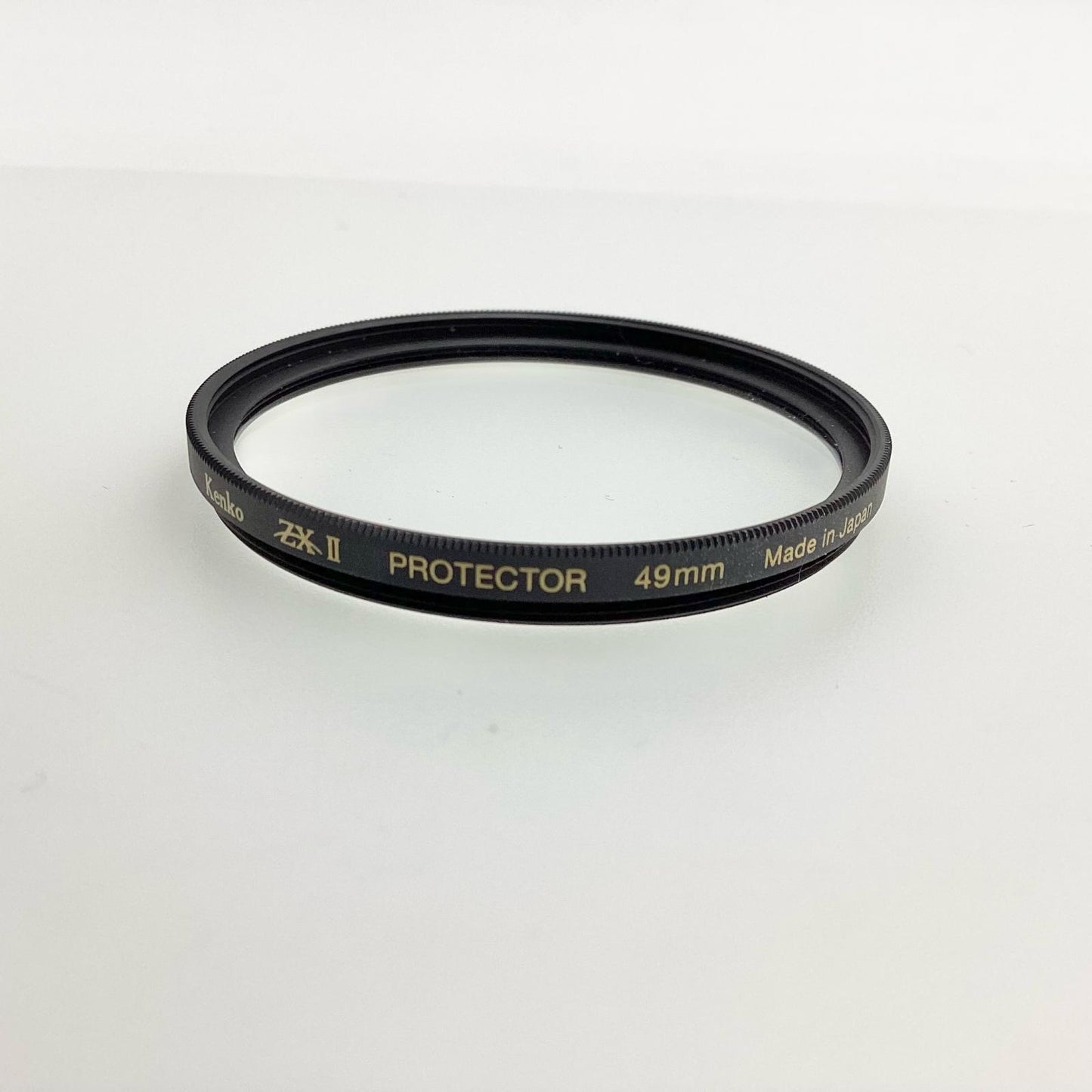 【全額返金保証】【最速発送】Kenko レンズフィルター ZX II プロテクター 49mm 超美品 動作確認済