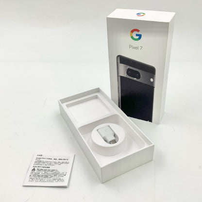 【全額返金保証】【最速発送】Google Pixel 7 128GB Obsidian SIMフリー G03Z5 動作確認済