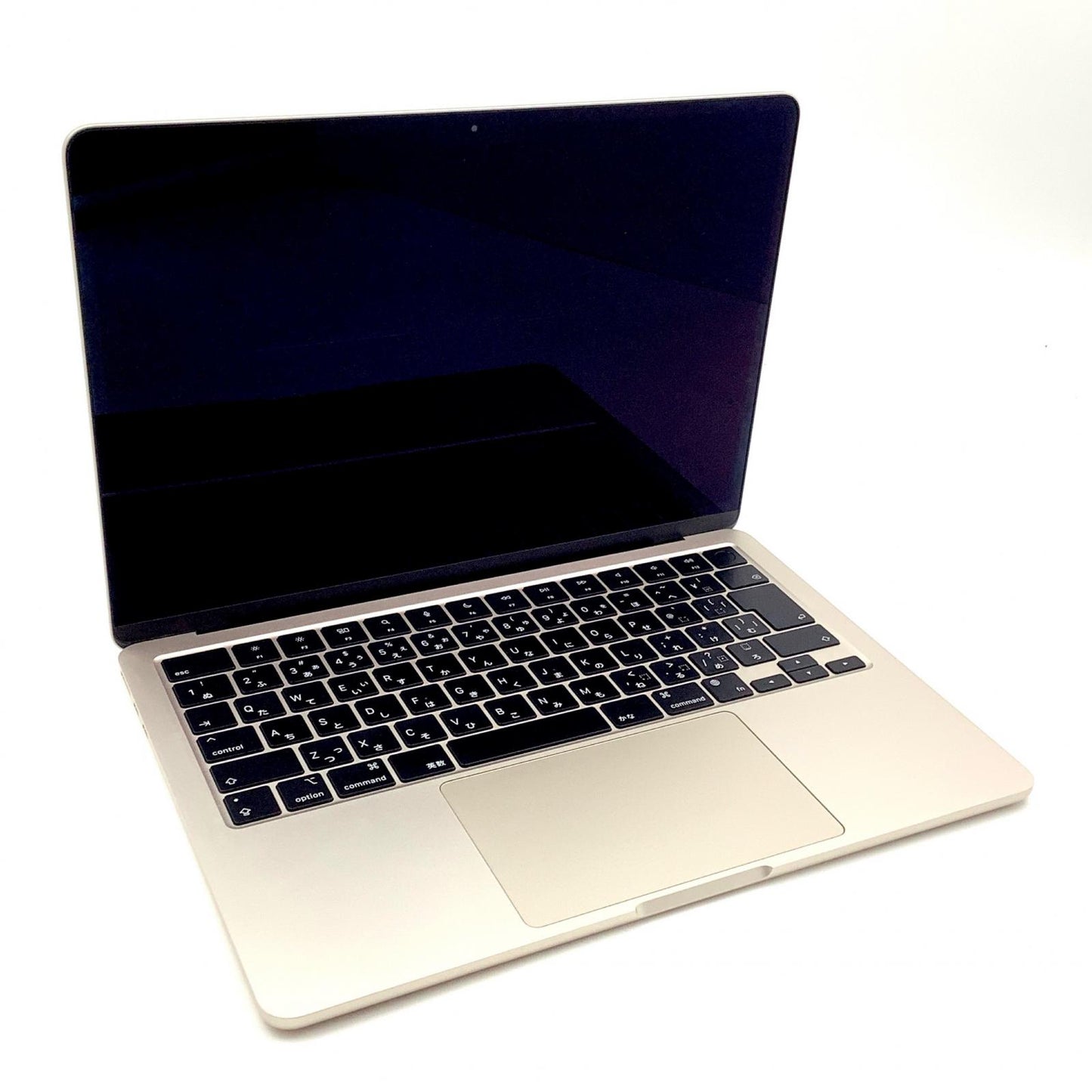 【全額返金保証】【最速発送】Apple MacBook Air 13.6インチ 2022 Apple M2 8GB SSD 512GB スターライト 97% 動作確認済
