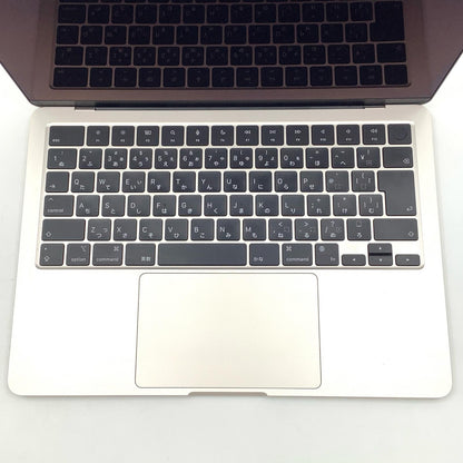 【全額返金保証】【最速発送】Apple MacBook Air 13.6インチ 2022 Apple M2 8GB SSD 512GB スターライト 97% 動作確認済