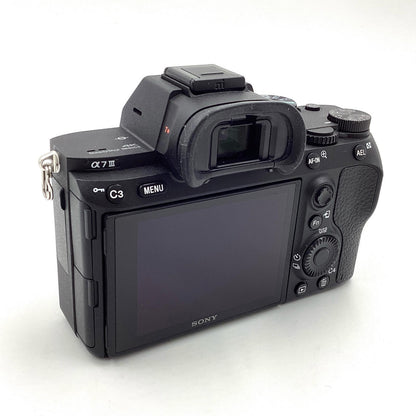 【全額返金保証】【最速発送】Sony デジタル一眼 α7 III ILCE-7M3 ボディ ブラック 超美品 動作確認済