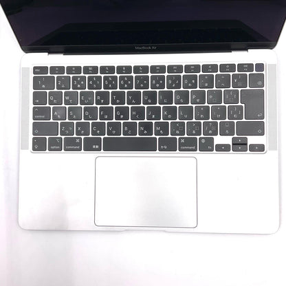 【全額返金保証】【最速発送】Apple MacBook Air 13.3インチ 2020 Apple M1 8GB SSD 256GB シルバー 89% 動作確認済