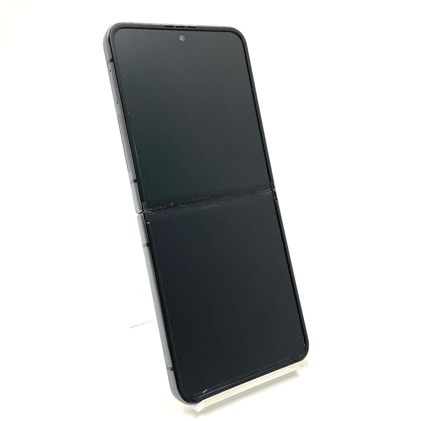 【最速発送】SAMSUNG Galaxy Z Flip4 128GB グラファイト docomo SC-54C 白ロム【難有】