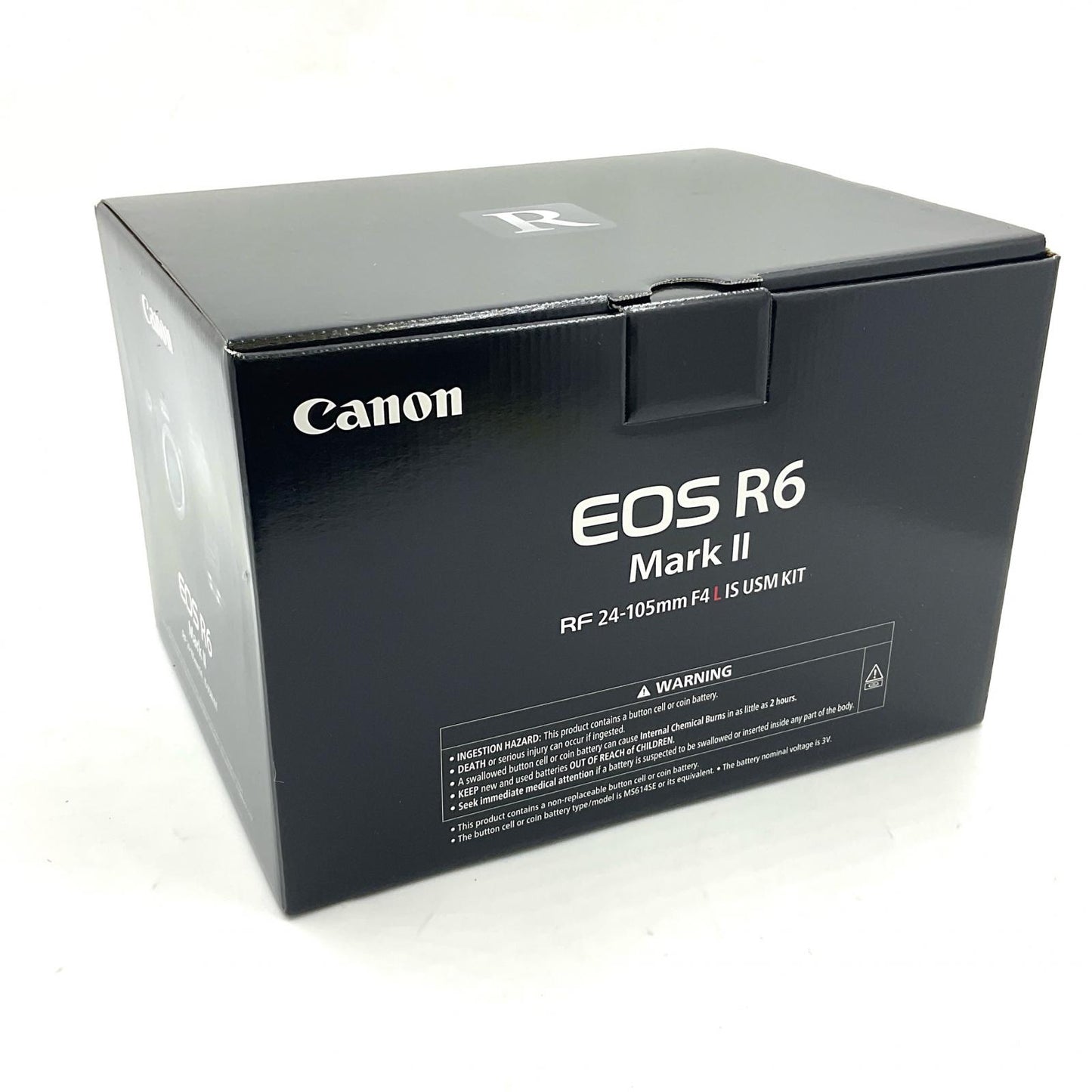 【全額返金保証】【最速発送】Canon デジタル一眼 EOS R6 Mark II RF24-105L IS USM レンズキット ブラック 新品未開封 即納OK