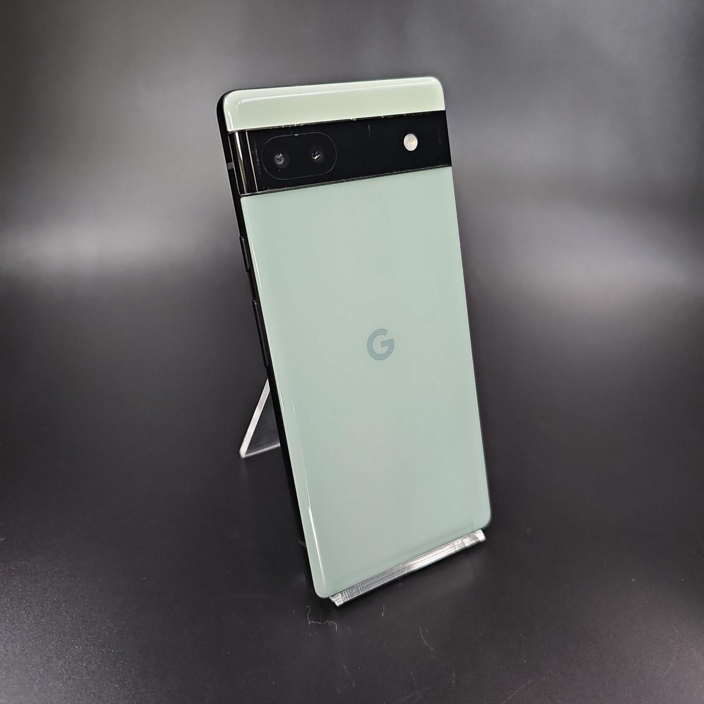 【全額返金保証】【最速発送】Google Pixel 6a 128GB Sage UQmobile GB17L 白ロム 動作確認済