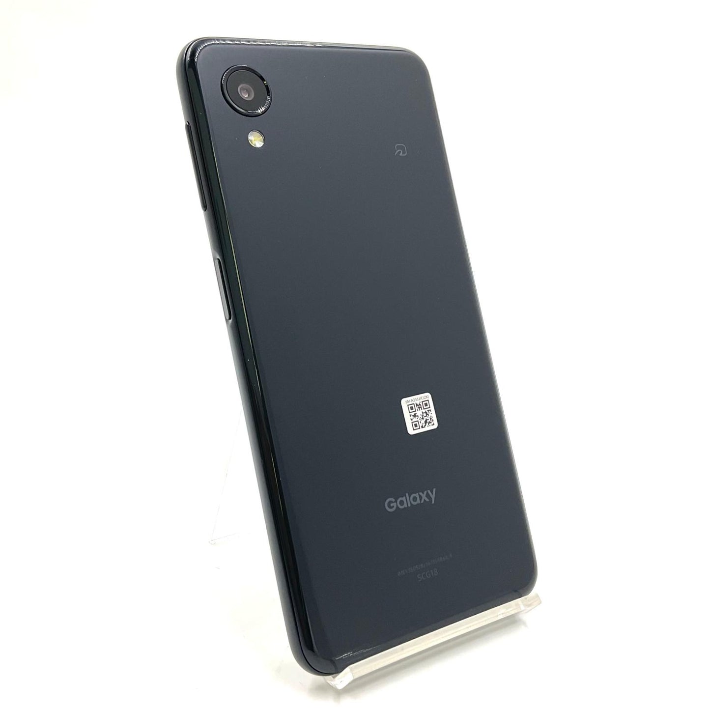 【全額返金保証】【最速発送】SAMSUNG Galaxy A23 5G 64GB ブラック au SCG18 白ロム 美品 動作確認済
