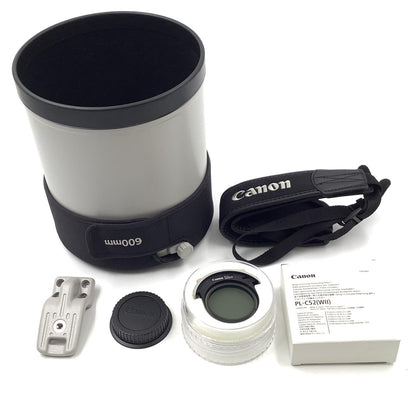 【全額返金保証】【最速発送】Canon EF600mm F4L IS II USM 美品 動作確認済
