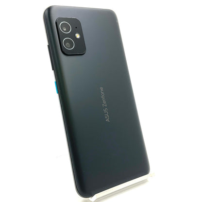 【全額返金保証】【最速発送】ASUS Zenfone 8 128GB  オブシディアンブラック SIMフリー I006D 動作確認済