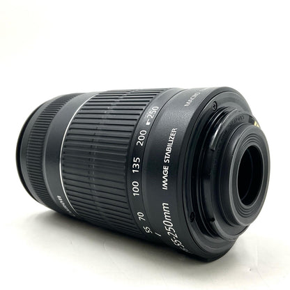 【全額返金保証】【最速発送】Canon EF-S55-250mm F4-5.6 IS II 美品 動作確認済