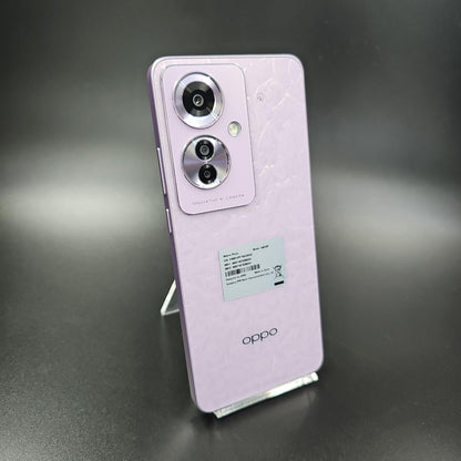 【全額返金保証】【最速発送】OPPO Reno 128GB コーラルパープル Softbank A401OP 白ロム 超美品 動作確認済