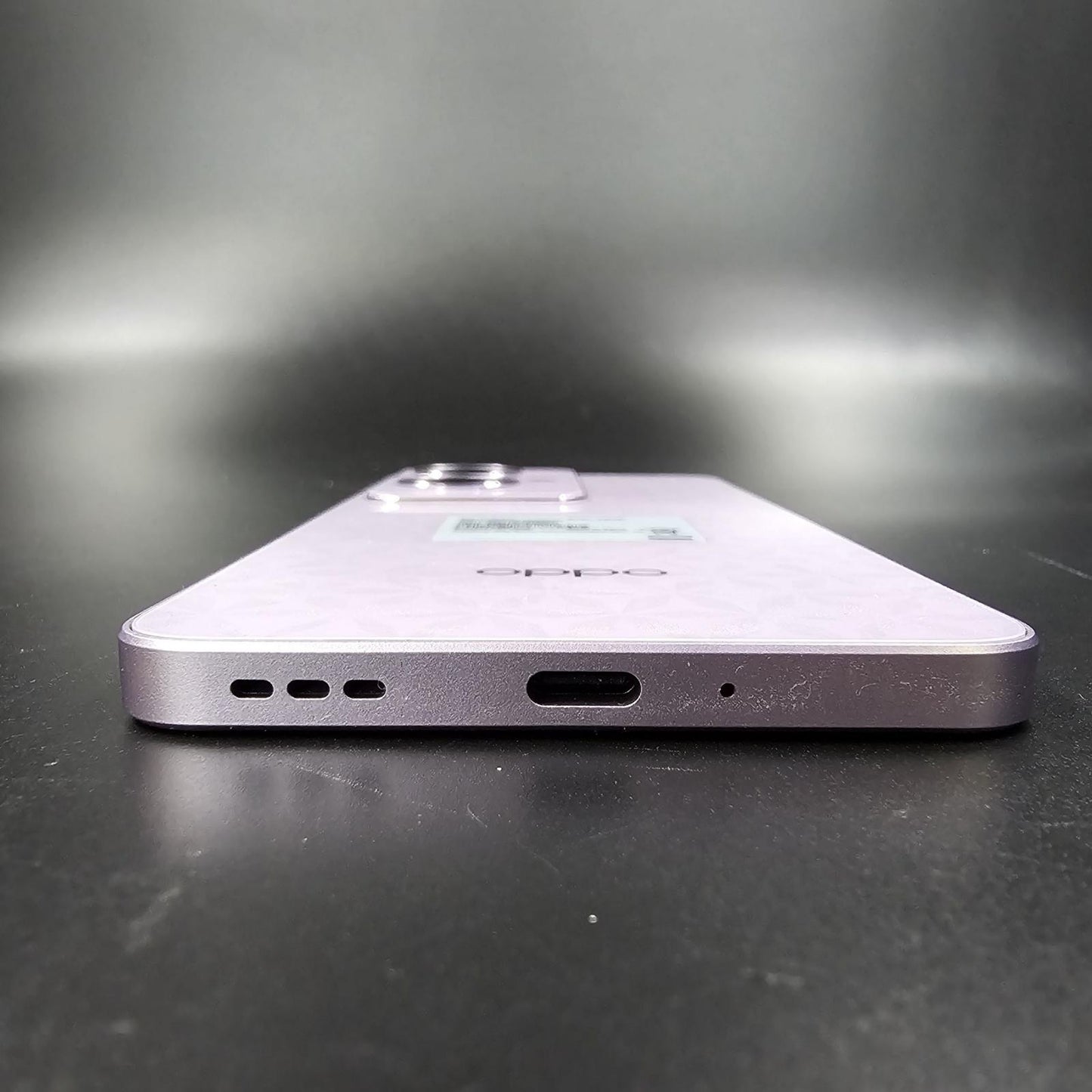 【全額返金保証】【最速発送】OPPO Reno 128GB コーラルパープル Softbank A401OP 白ロム 超美品 動作確認済
