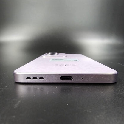 【全額返金保証】【最速発送】OPPO Reno 128GB コーラルパープル Softbank A401OP 白ロム 超美品 動作確認済