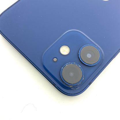 【全額返金保証】【最速発送】Apple iPhone iPhone 12 mini 64GB ブルー Softbank 白ロム 動作確認済 71%