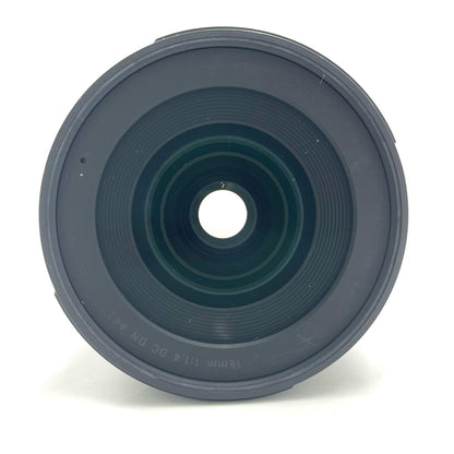 【全額返金保証】【最速発送】SIGMA 16mm F1.4 DC DN Contemporary [フジフイルム用] 美品 動作確認済