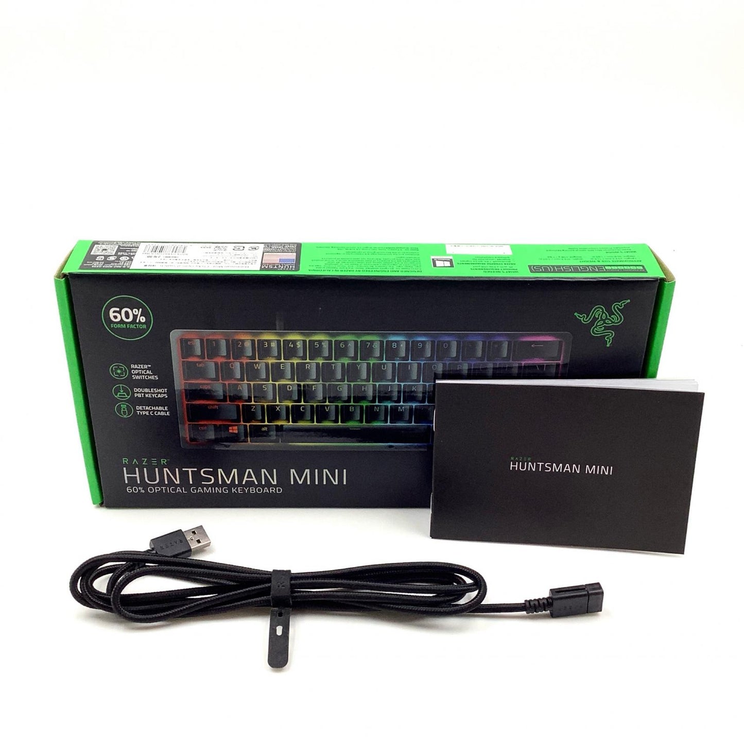 【全額返金保証】【最速発送】Razer Huntsman Mini US Clicky Optical Switch RZ03-03390100-R3M1 [Black] RZ03-03390100-R3M1 動作確認済