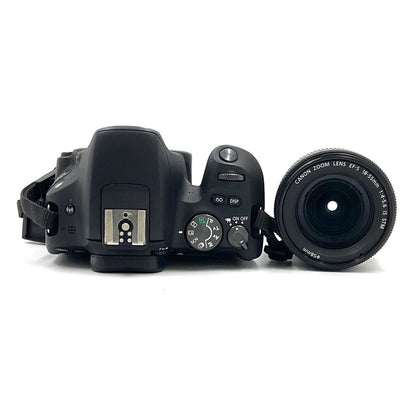 【全額返金保証】【最速発送】Canon デジタル一眼 EOS Kiss X9 18-55レンズキット ブラック 動作確認済