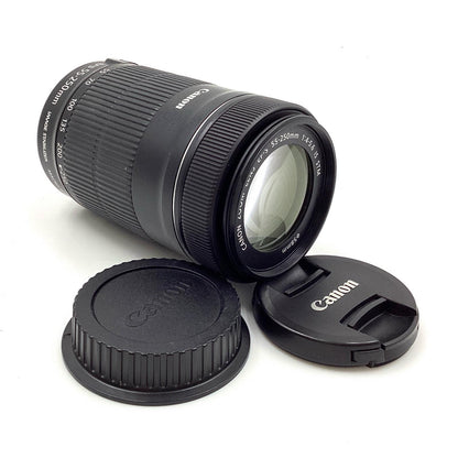 【全額返金保証】【最速発送】Canon EF-S55-250mm F4-5.6 IS STM 美品 動作確認済