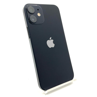 【全額返金保証】【最速発送】Apple iPhone iPhone 12 mini 64GB ブラック au 白ロム 動作確認済 100%