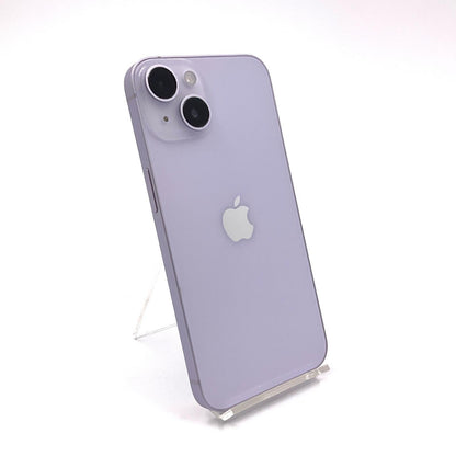 【全額返金保証】【最速発送】Apple iPhone iPhone 14 128GB パープル Softbank 動作確認済 89%