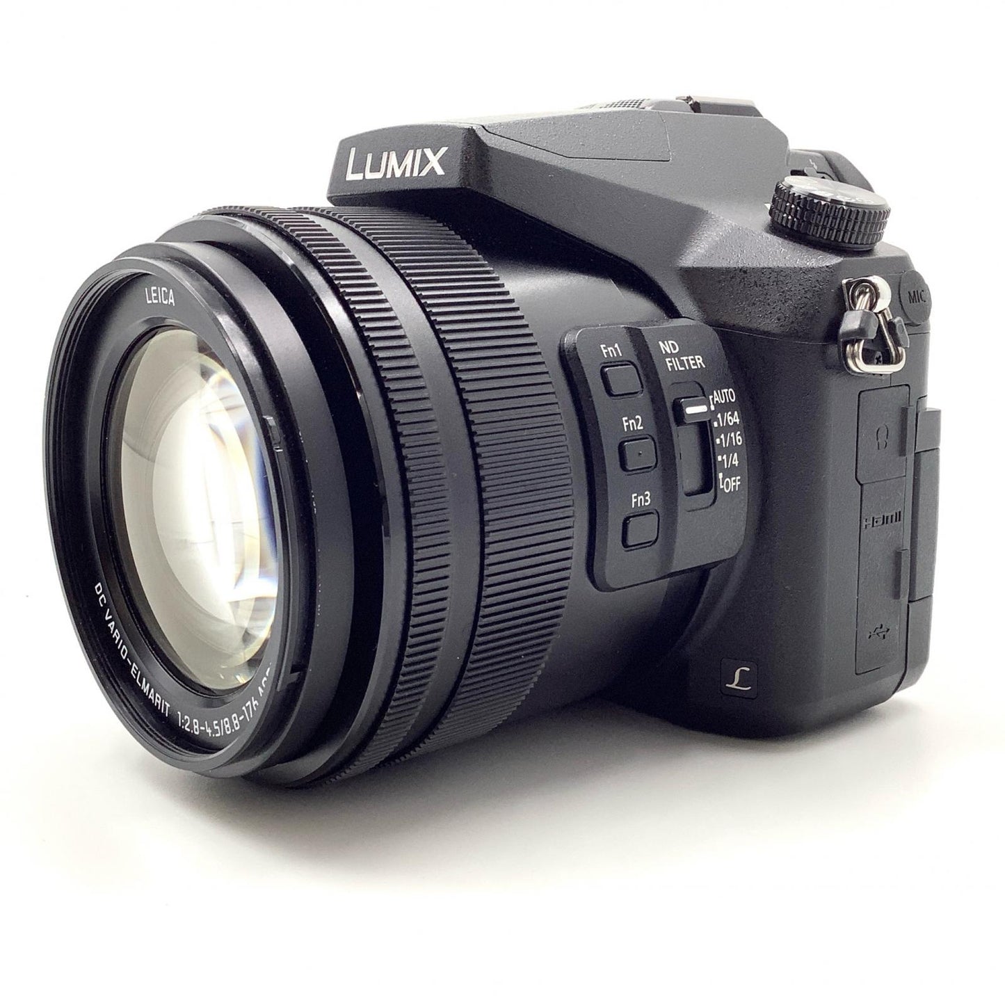 【全額返金保証】【最速発送】Panasonic コンパクトデジタルカメラ LUMIX DMC-FZH1 美品 動作確認済