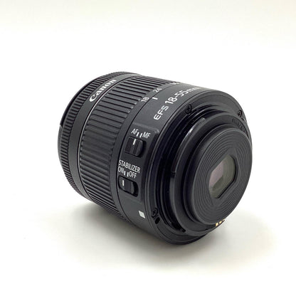 【全額返金保証】【最速発送】Canon EF-S18-55mm F4-5.6 IS STM 動作確認済