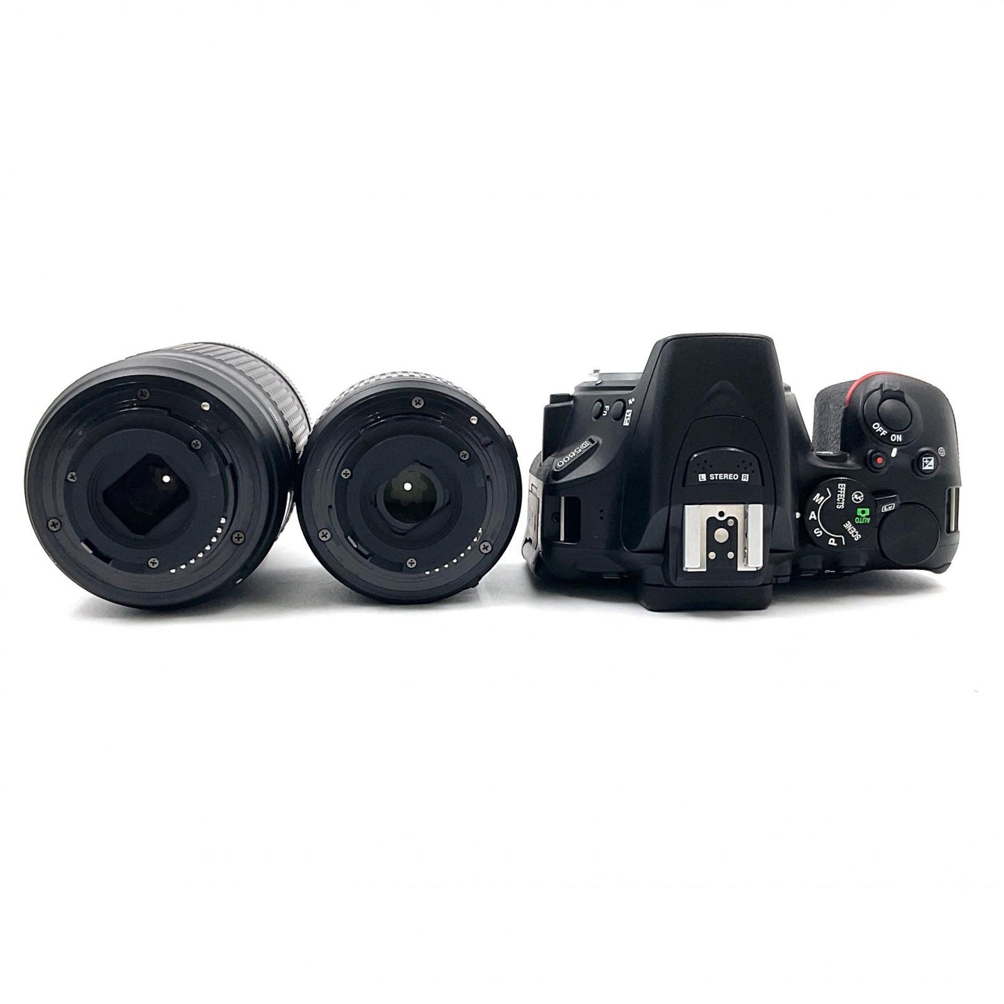 【全額返金保証】【最速発送】Nikon デジタル一眼 D5600 ダブルズームキット ブラック 美品 動作確認済