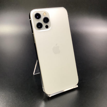 【全額返金保証】【最速発送】Apple iPhone iPhone 12 Pro 512GB シルバー au 白ロム 動作確認済 84%