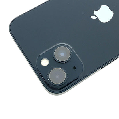 【全額返金保証】【最速発送】Apple iPhone iPhone 13 128GB ミッドナイト Softbank 白ロム 動作確認済 94%