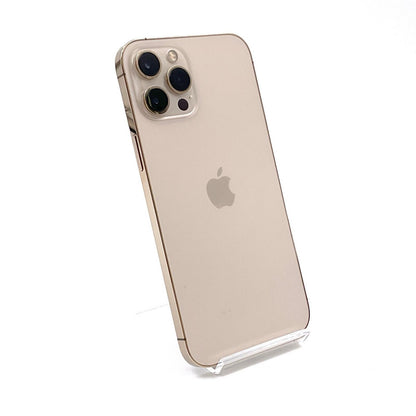 【全額返金保証】【最速発送】Apple iPhone iPhone 12 Pro Max 128GB ゴールド Softbank 動作確認済 82%