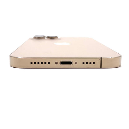 【全額返金保証】【最速発送】Apple iPhone iPhone 12 Pro Max 128GB ゴールド Softbank 動作確認済 82%