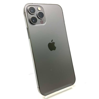 【全額返金保証】【最速発送】Apple iPhone iPhone 12 Pro 256GB グラファイト docomo 白ロム 動作確認済 87%