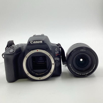 【全額返金保証】【最速発送】Canon デジタル一眼 EOS Kiss X9 18-55 レンズキット ブラック 美品 動作確認済
