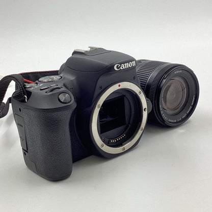 【全額返金保証】【最速発送】Canon デジタル一眼 EOS Kiss X9 18-55 レンズキット ブラック 美品 動作確認済