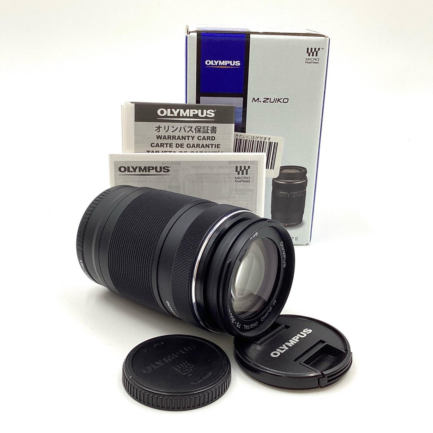【最速発送】OLYMPUS M.ZUIKO DIGITAL ED 75-300mm F4.8-6.7 II [ブラック]【難有】