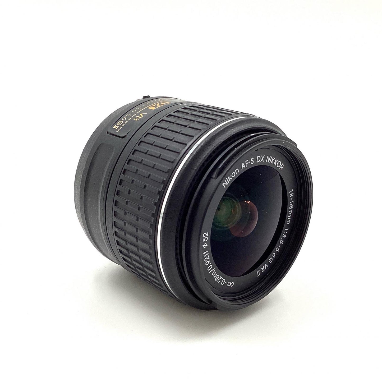 【全額返金保証】【最速発送】Nikon AF-S DX NIKKOR 18-55mm f/3.5-5.6G VR II 美品 動作確認済
